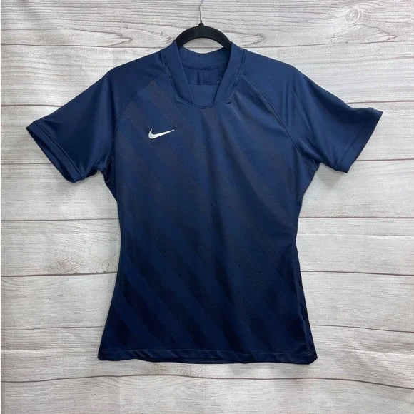 Nike Dri-Fit Challenge 3 Navy Soccer Jersey Women’s Size Medium (BV6727-419) - Picture 4 of 10